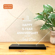 Engraved Corporate Employee Trophy