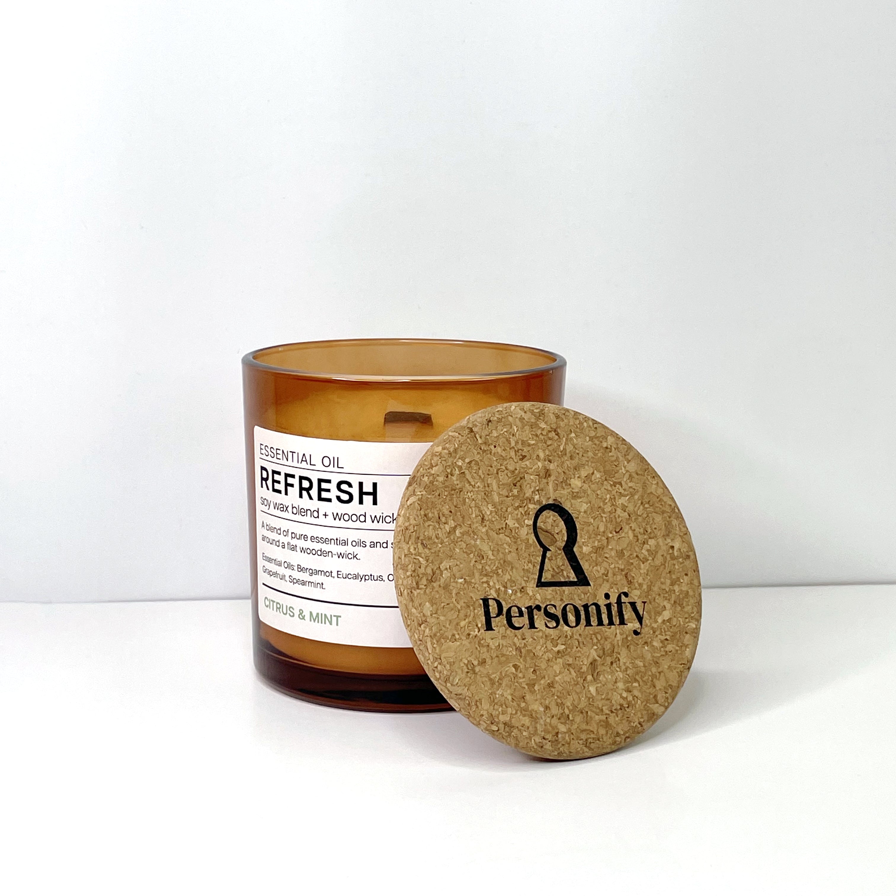 Personalised Corporate Scented Candle