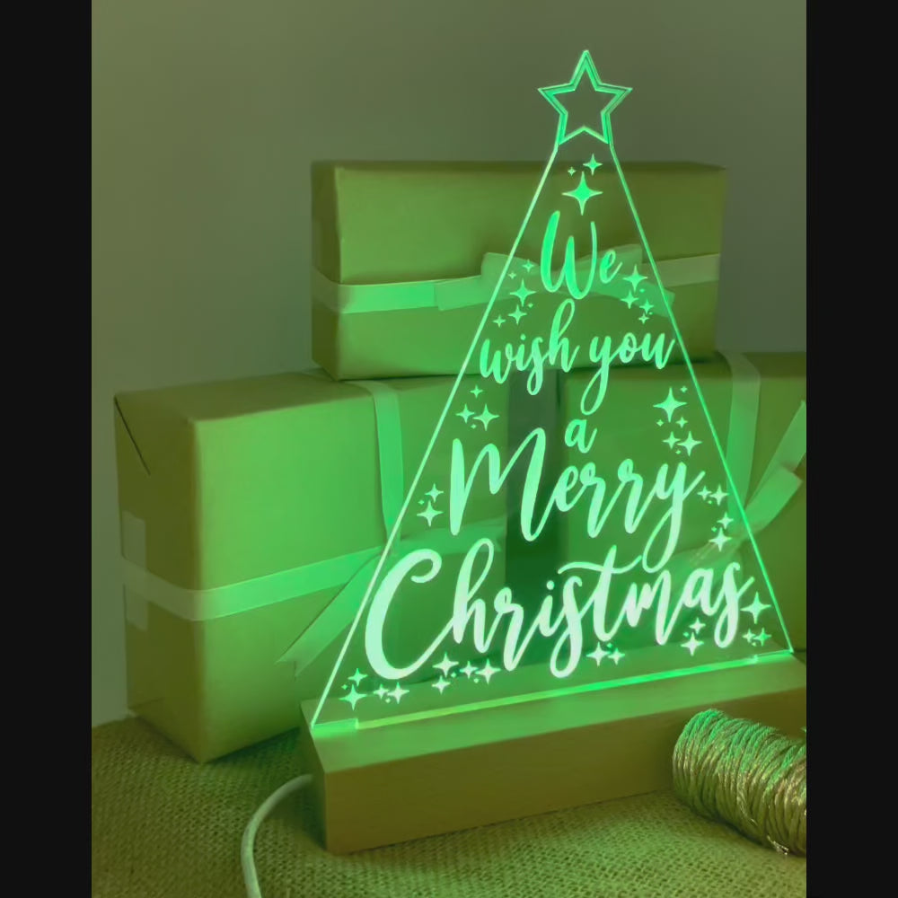 Christmas Wish LED Lamp