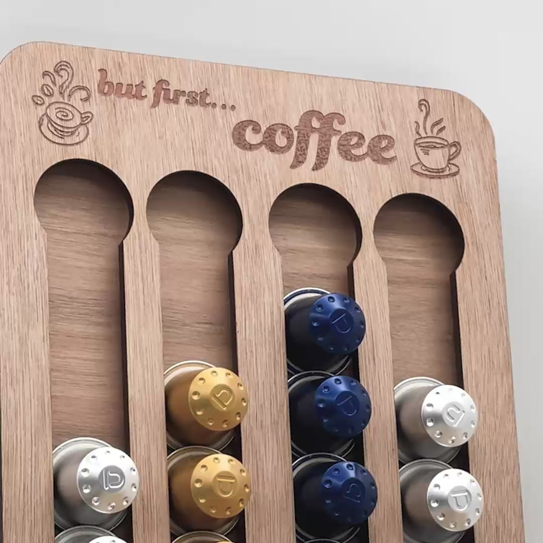 Personalised Coffee Pod Holder