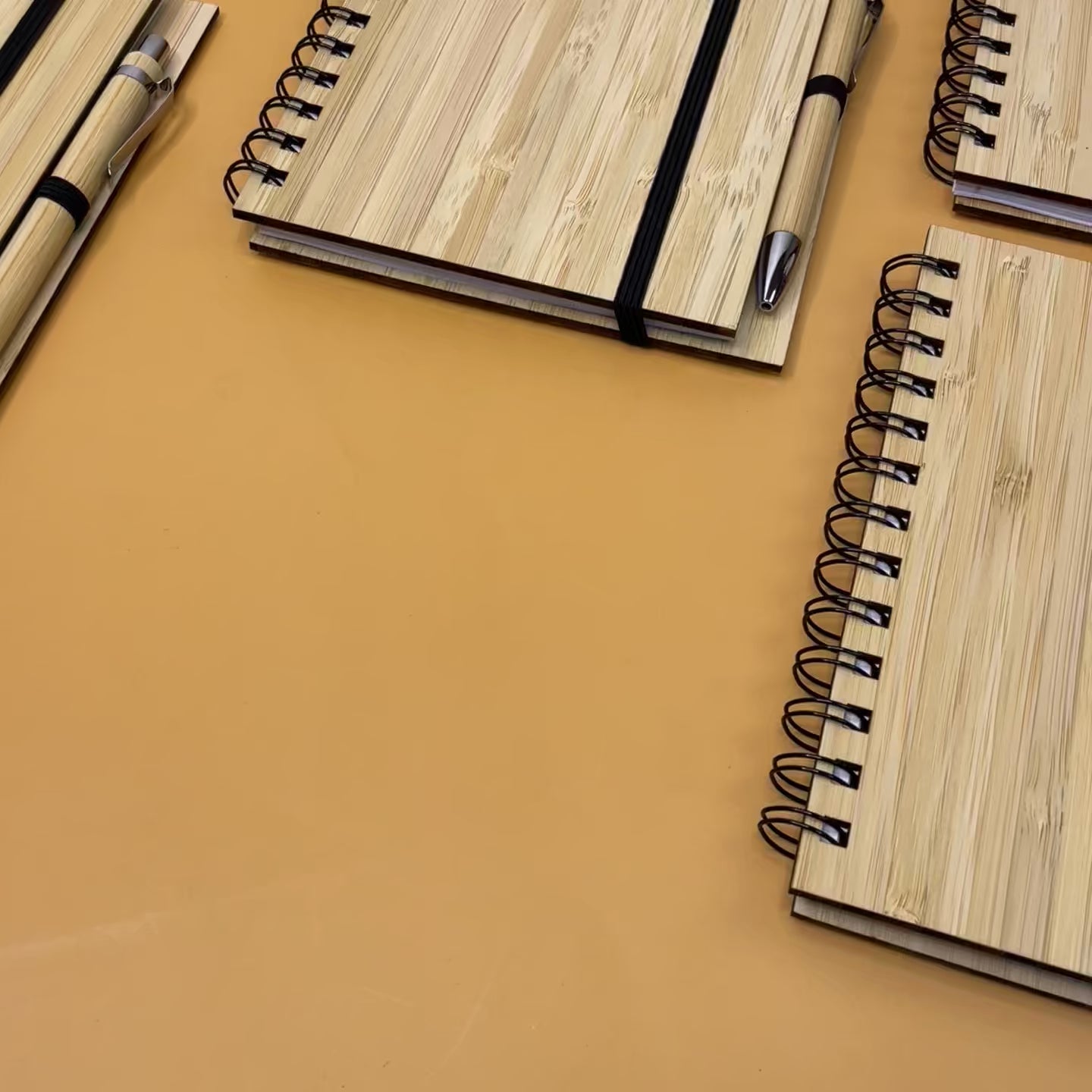 Bamboo Corporate Notebook & Pen Set